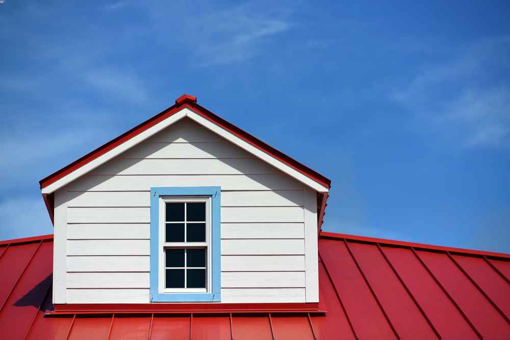 metal roof installed on a residential home in Pittsburgh, PA