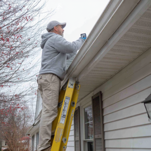 Gutter Maintenance preventing ice dams in Pittsburgh