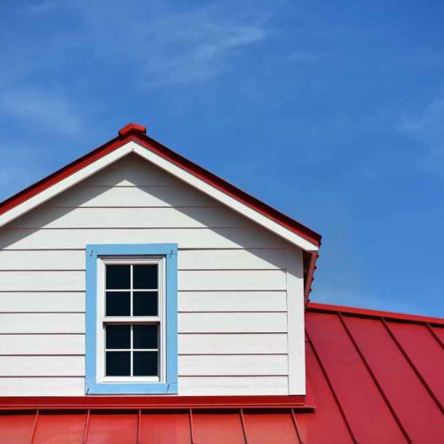 metal roof installed on a residential home in Pittsburgh, PA