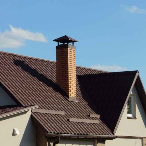 metal roof installed on a residential home in Pittsburgh, PA